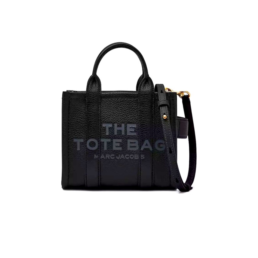 Marc Jacobs leather mini tote crossbody bag